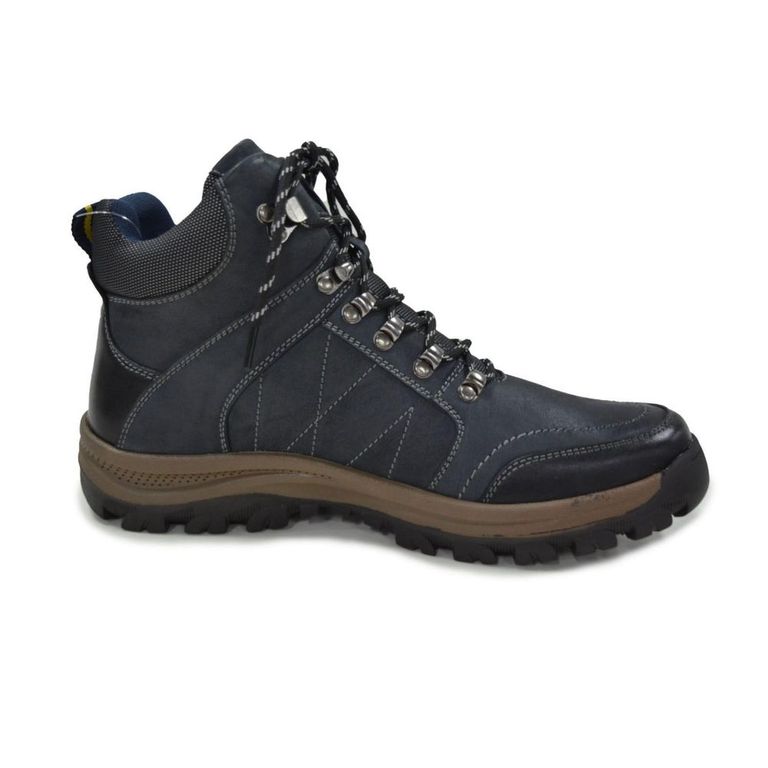 BOTINES HOMBRE CUERO TENBY-6-21 AZUL