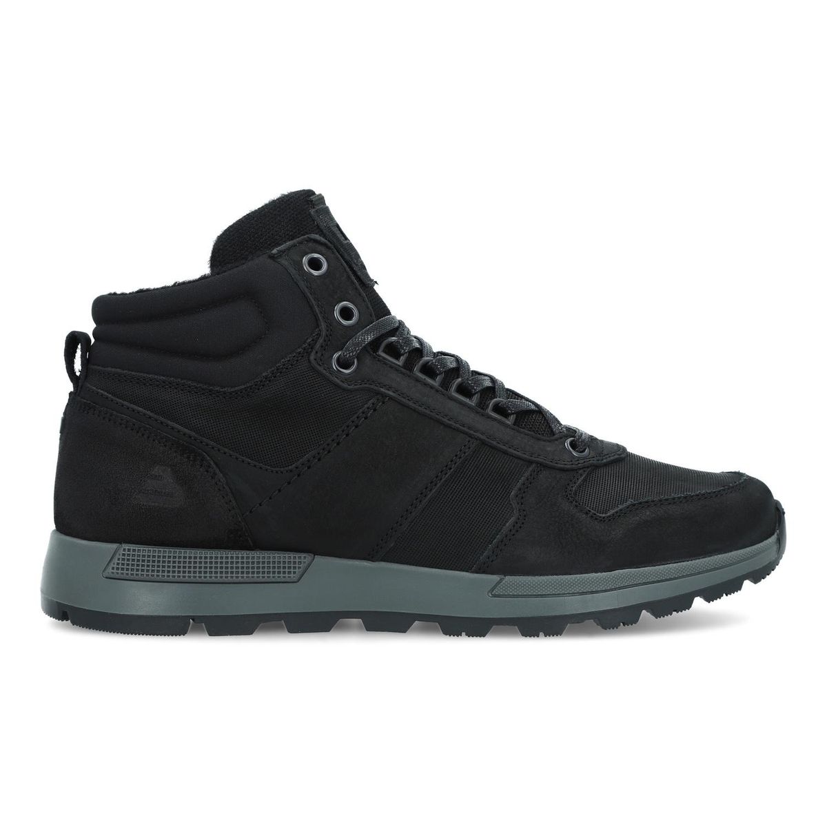BULLBOXER - Zapatillas Caña Alta Hombre Cuero Dudley-6-05 Negro Bullboxer