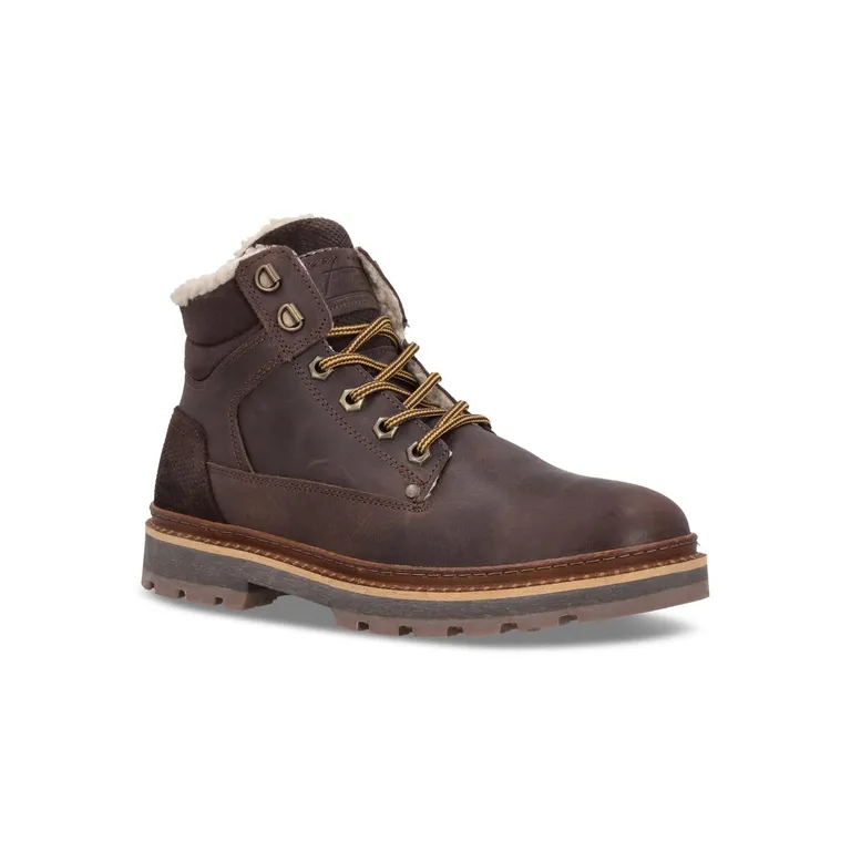 Botines Hombre Cuero Evere-6-76 Café