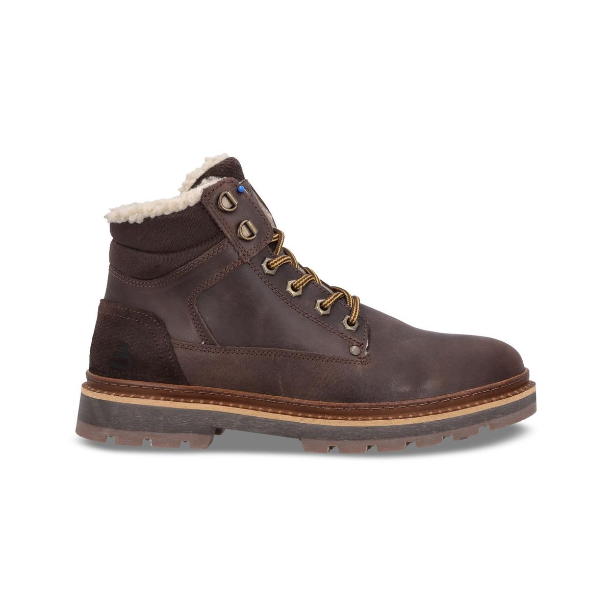 BULLBOXER - Botines Hombre Cuero Evere-6-76 Café Bullboxer