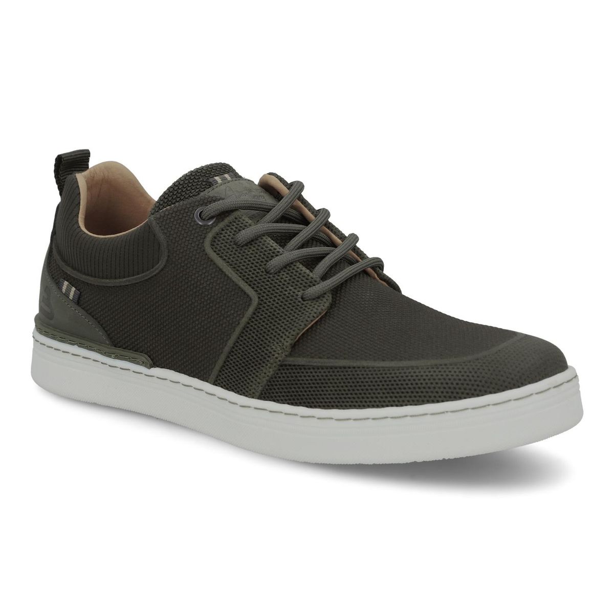 BULLBOXER - Zapatillas Urbanas Hombre Cuero Sinj-0-90 Verde Bullboxer