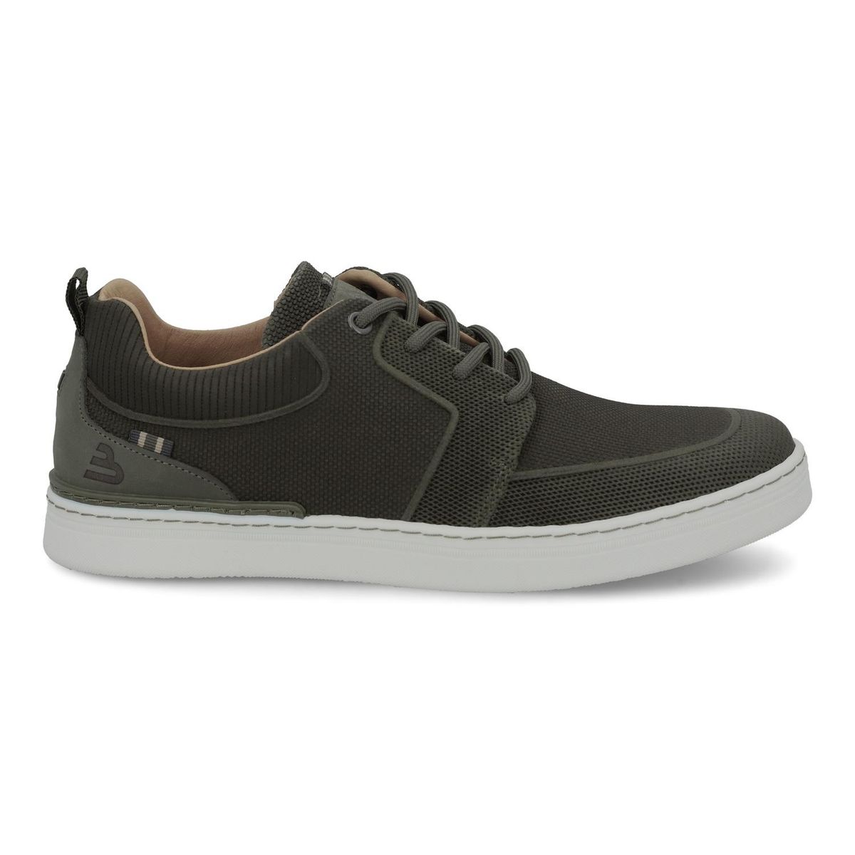 BULLBOXER - Zapatillas Urbanas Hombre Cuero Sinj-0-90 Verde Bullboxer