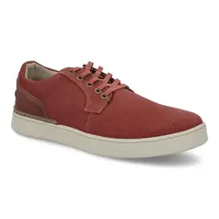 CARDINALE - Zapatillas Hombre Textil Cordones Eslasticados Binn-0-82 Rojo