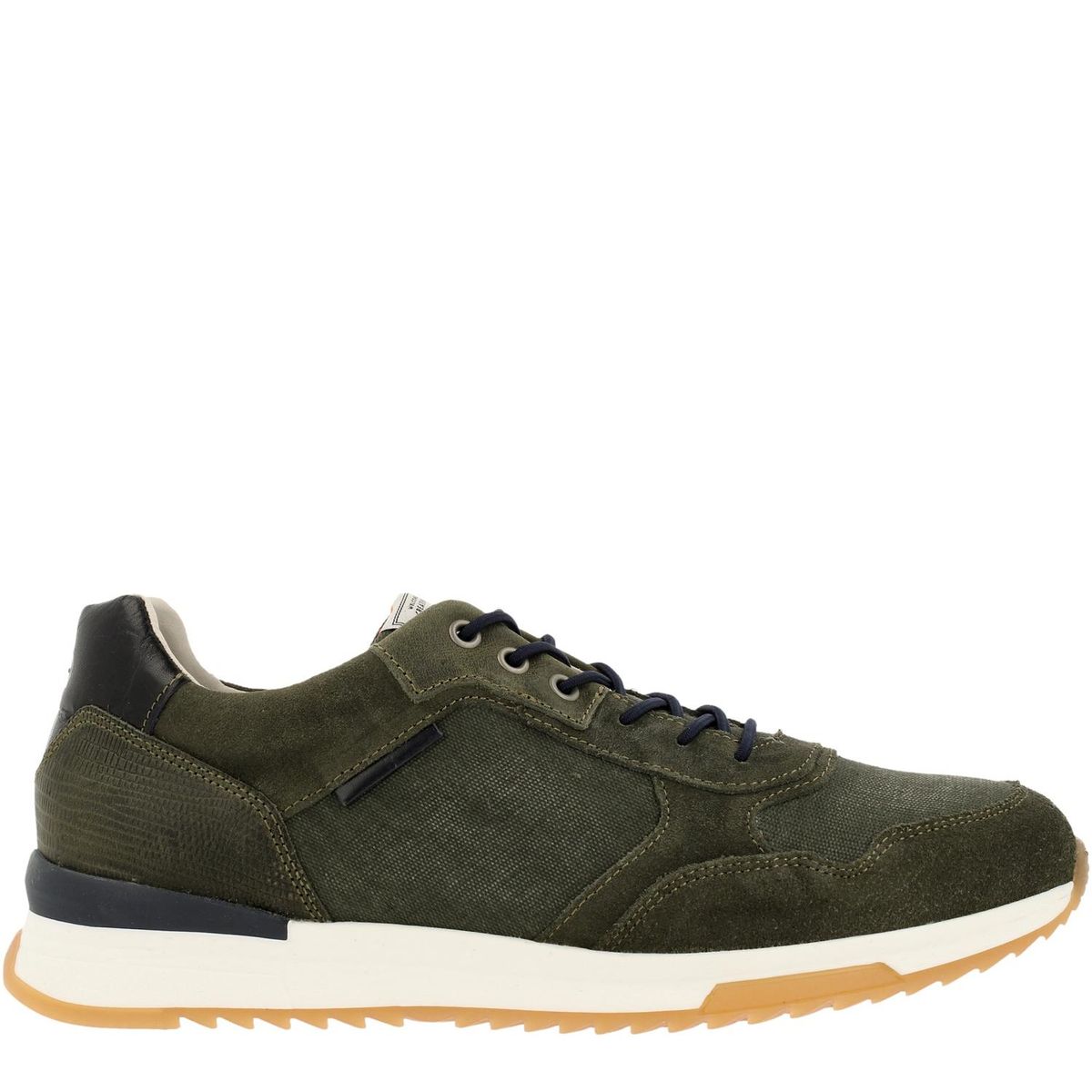 BULLBOXER - Zapatillas Urbanas Hombre Cuero Yardley-0-38 Verde Bullboxer