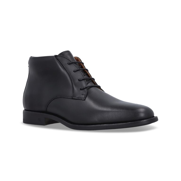 BOTINES HOMBRE CUERO BLEEKER-6-58 NEGRO