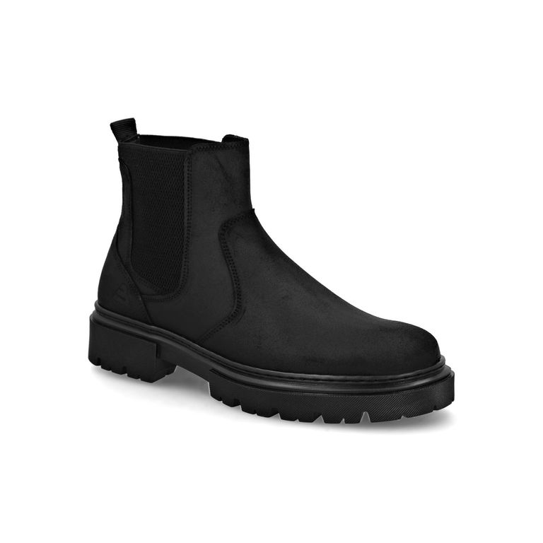 Botines Hombre Chelsea Cuero Titern-6-60 Negro