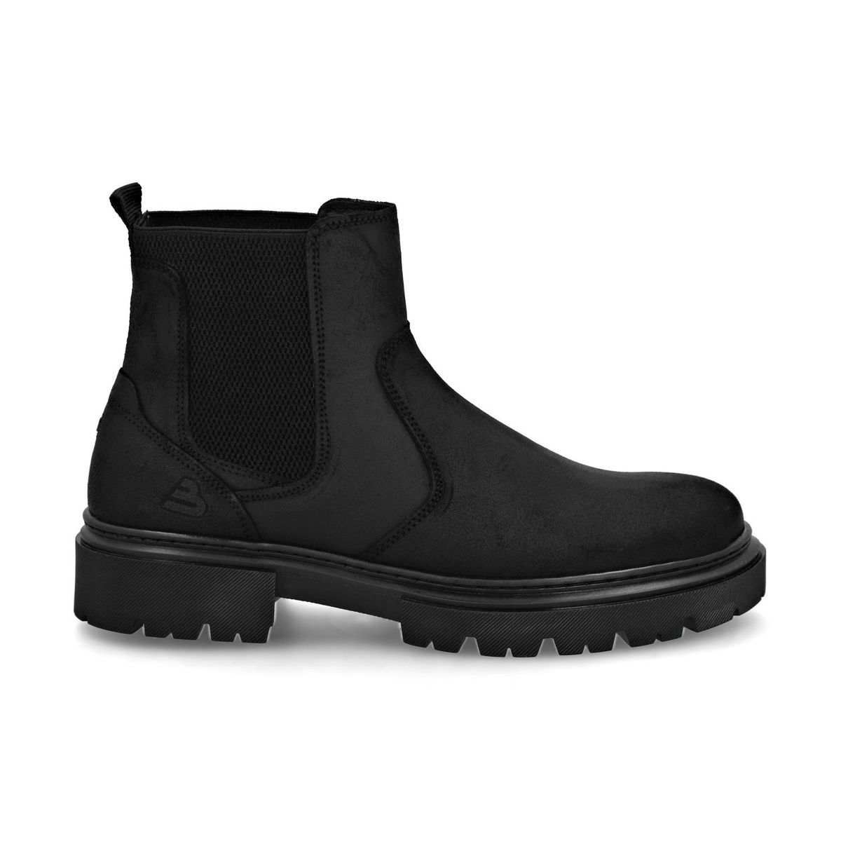 BULLBOXER - Botines Hombre Chelsea Cuero Titern-6-60 Negro Bullboxer
