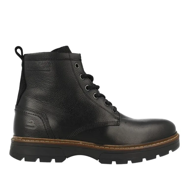 Botines Hombre Cuero Jake-6-88 Negro