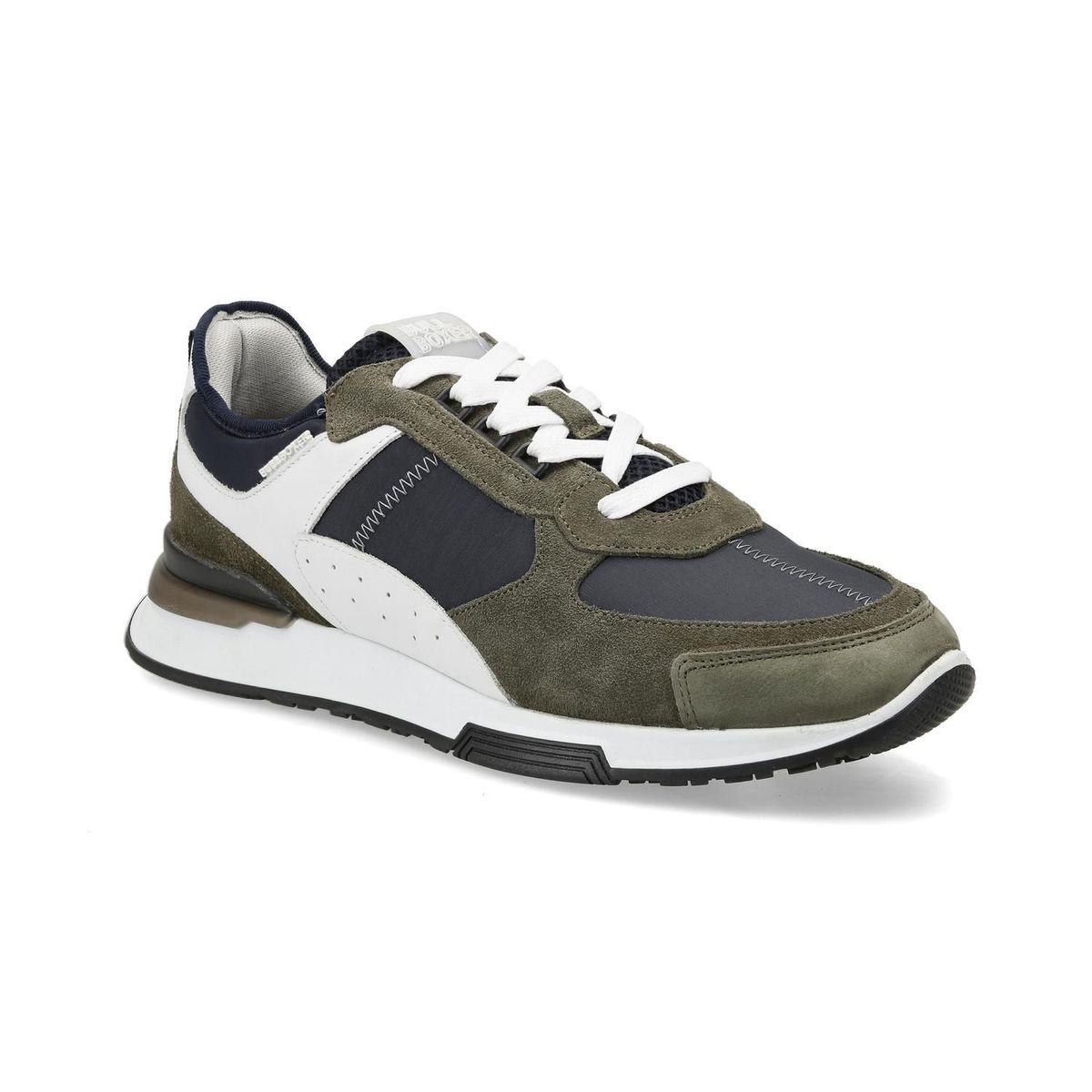 BULLBOXER - Zapatillas Urbanas Hombre Cuero Rockhampton-0-55 Verde Bullboxer