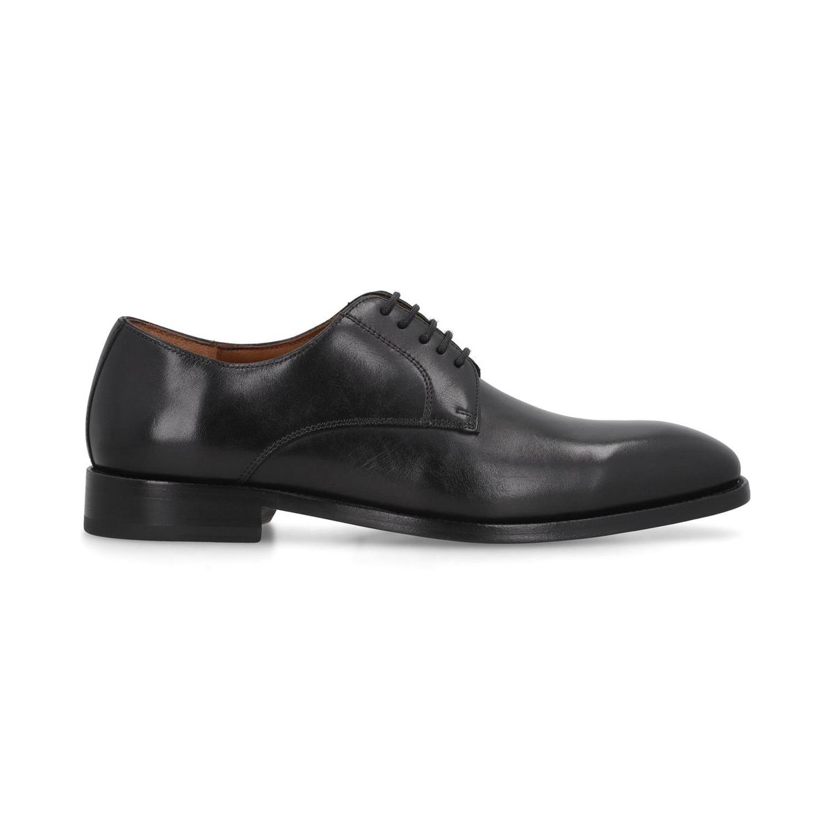 CARDINALE - Zapatos Formal Hombre Suela Cuero Sheffield-0-01 Negro