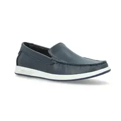 CARDINALE - Mocasines Hombre Cuero Faro-4-04 Azul