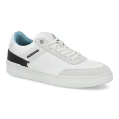 BULLBOXER - Zapatillas Hombre Cuero y Textil Trogir-0-68 Blanco