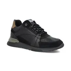 BULLBOXER - Zapatillas Urbanas Hombre Cuero Split-0-70 Negro