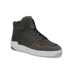 BULLBOXER - Zapatillas Urbanas Hombre Cuero Wye-6-76 Gris