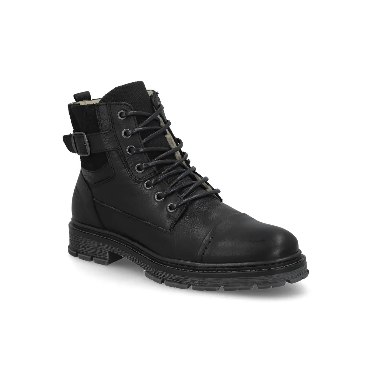 BULLBOXER - Botines Hombre Cuero Betws-6-80 Negro Bullboxer