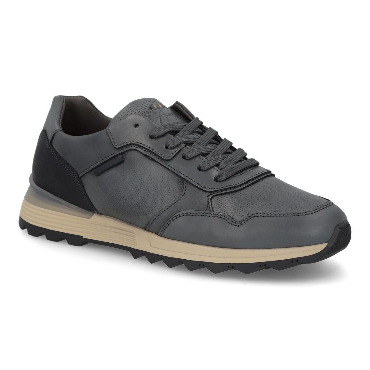 BULLBOXER - Zapatillas Hombre Cordones Cuero Pazin-0-38 Gris Bullboxer