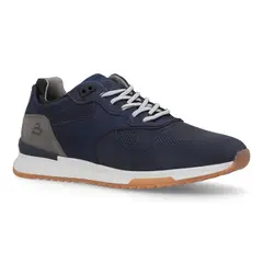 BULLBOXER - Zapatillas Hombre Cuero Beek-0-95 Azul
