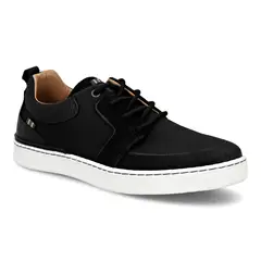 BULLBOXER - Zapatillas Hombre Cordones Cuero Sinj-0-90 Negro