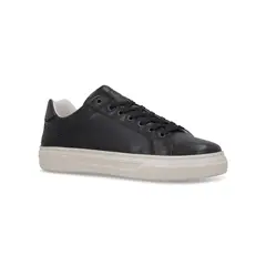 CARDINALE - Zapatillas Urbanas Hombre Cuero City-0-28 Negro