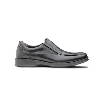Imagen 2 del producto Zapatos Slip-On Hombre Cuero 24 Flex Financial-3-81-Negro
