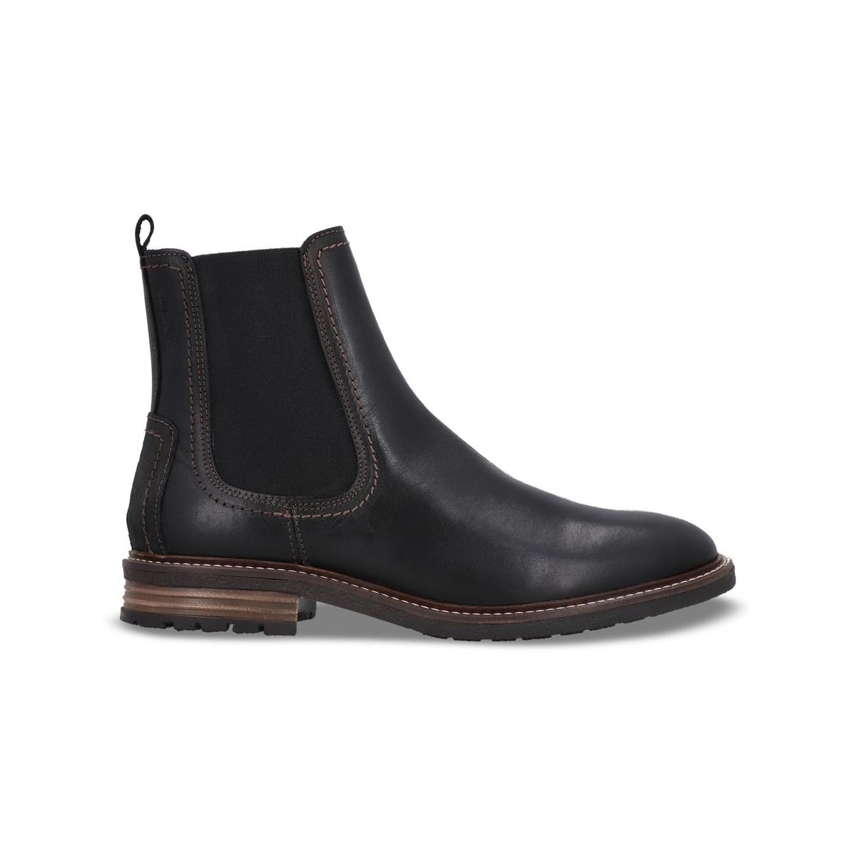 BULLBOXER - Botines Hombre Chelsea Cuero Haren-6-59 Negro Bullboxer