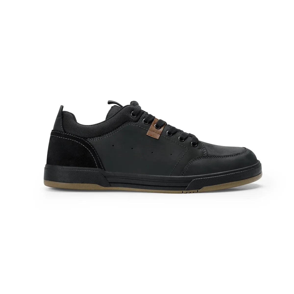 CARDINALE - Zapatillas Hombre Cuero Gunwale-0-01 Negro