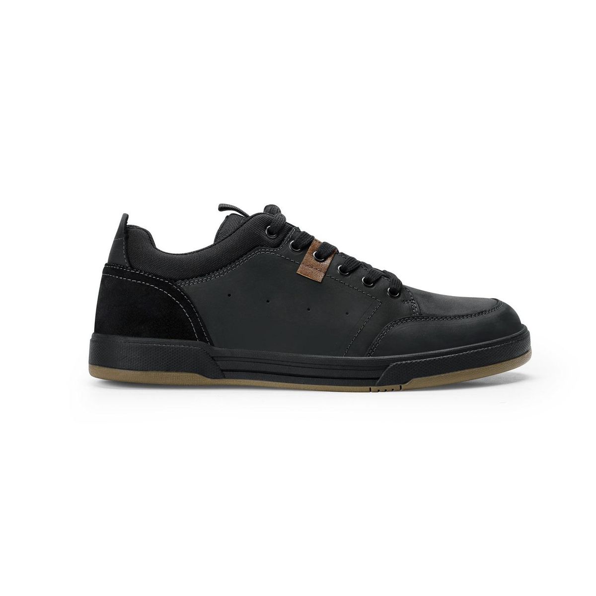CARDINALE - Zapatillas Urbanas Hombre Cuero Gunwale-0-01 Negro Cardinale