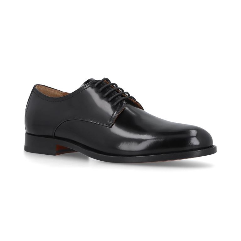 Zapatos Formal Hombre Suela Cuero Winsor Negro