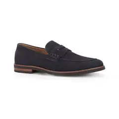 CARDINALE - Mocasines Hombre Cuero Calvin-4-01 Azul