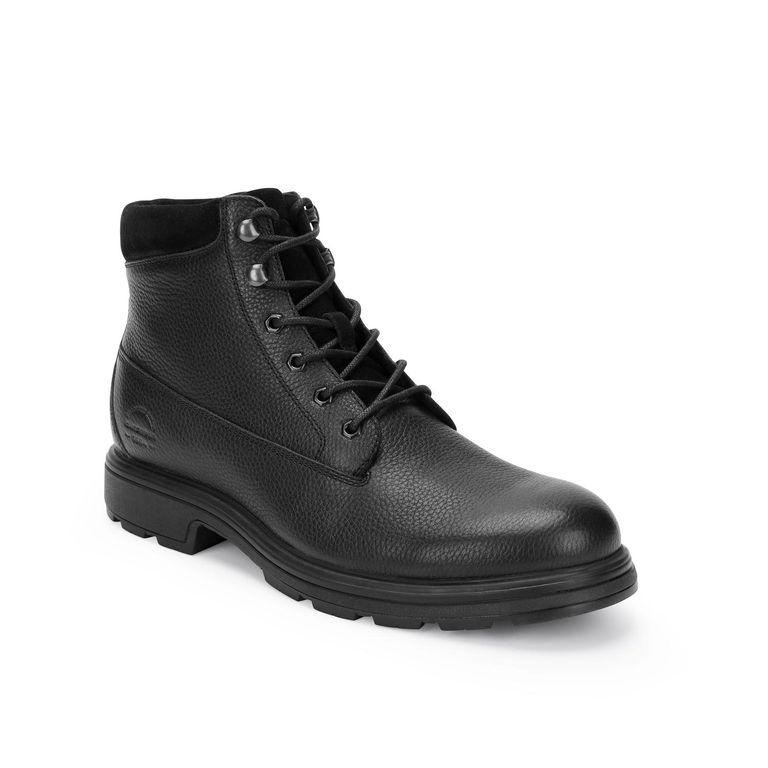 BOTINES HOMBRE CUERO ROMFORD-6-02 NEGRO