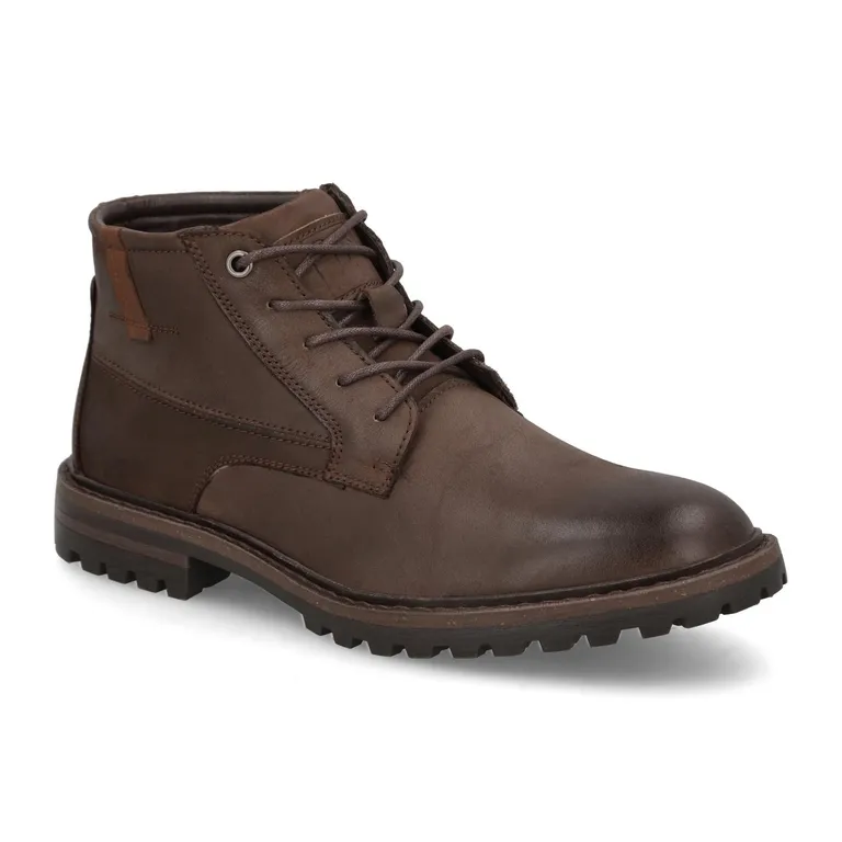 Botines Hombre Cuero Andorra-6-46 Café