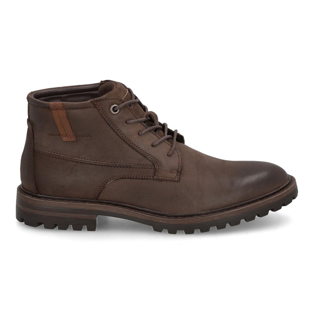 CARDINALE - Botines Hombre Cuero Andorra-6-46 Café