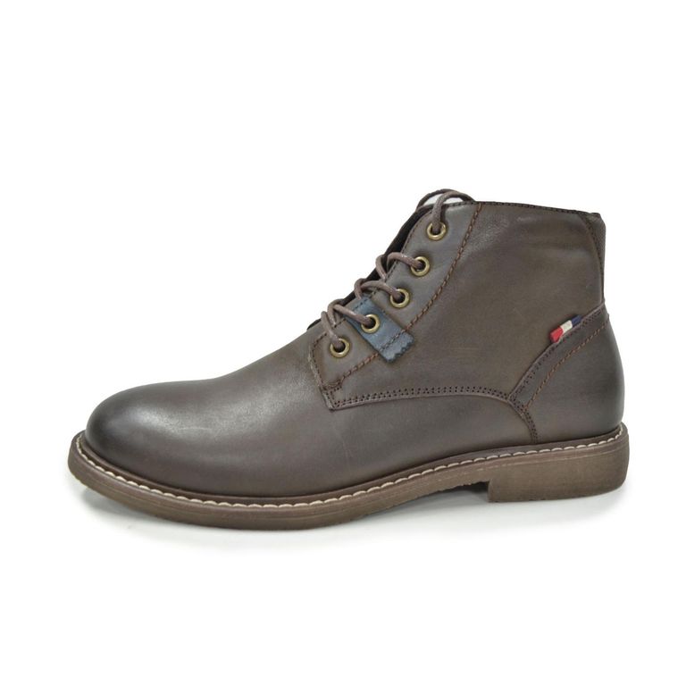 Botines Hombre Cuero Elgin-6-72 Café