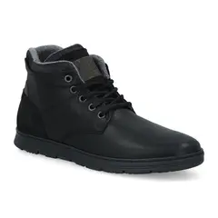 BULLBOXER - Zapatillas Caña Alta Hombre Cuero Finsbury-6-61 Negro