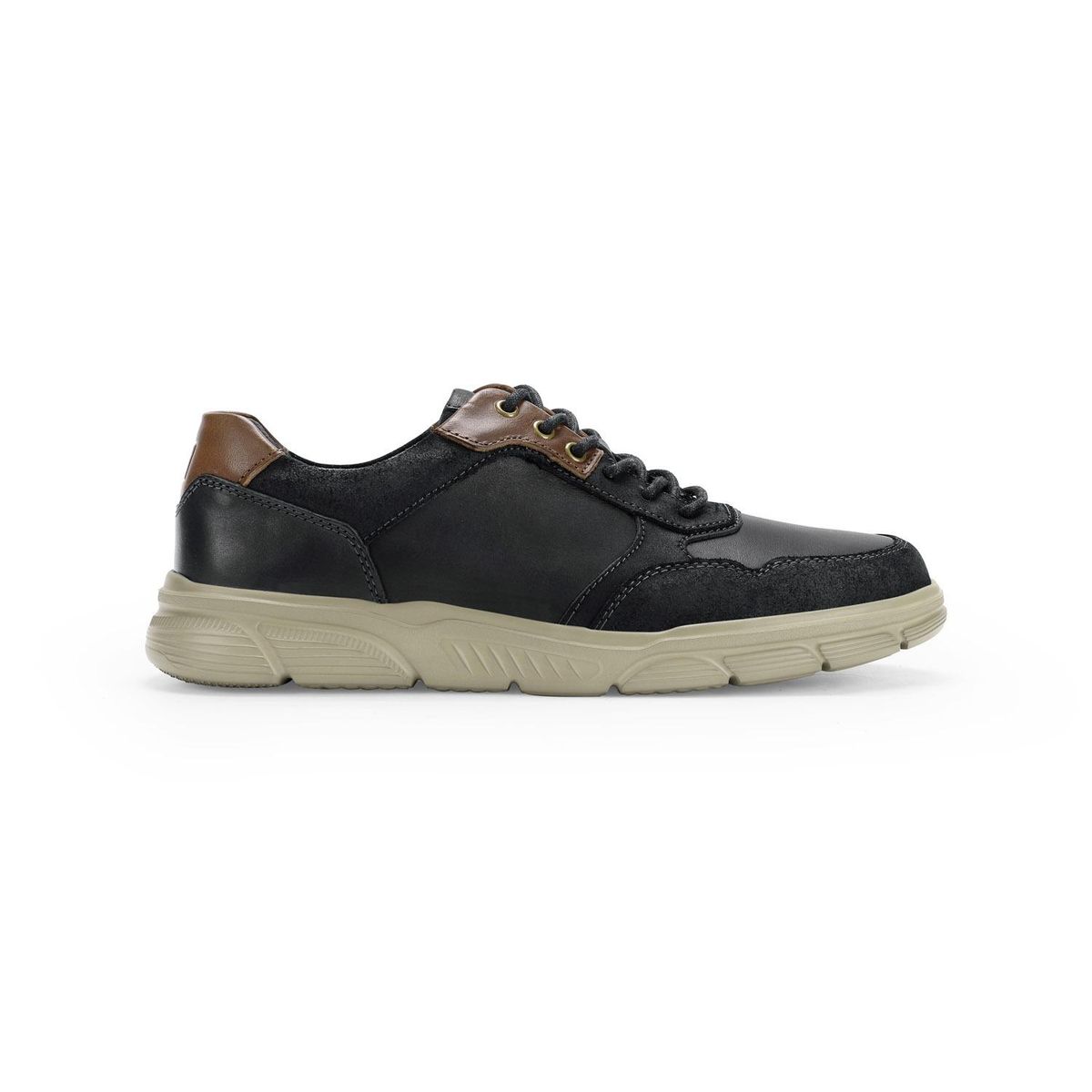 CARDINALE - Zapatillas Hombre Cuero Dosscourt-0-02 Negro