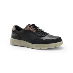 CARDINALE - Zapatillas Hombre Cuero Dosscourt-0-02 Negro