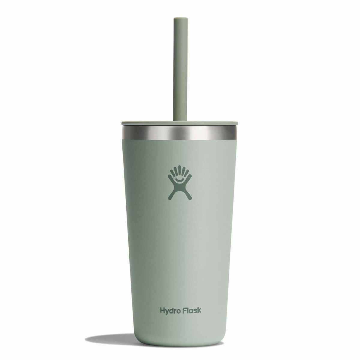HYDRO FLASK - Vaso Unisex All Around Con Bombilla 591Ml Verde Hydroflask
