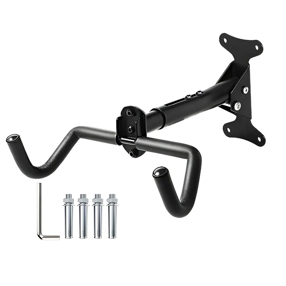 GENERICO - Porta Bicicletas Para Muralla Colgador De Bicicleta Negro BELUG