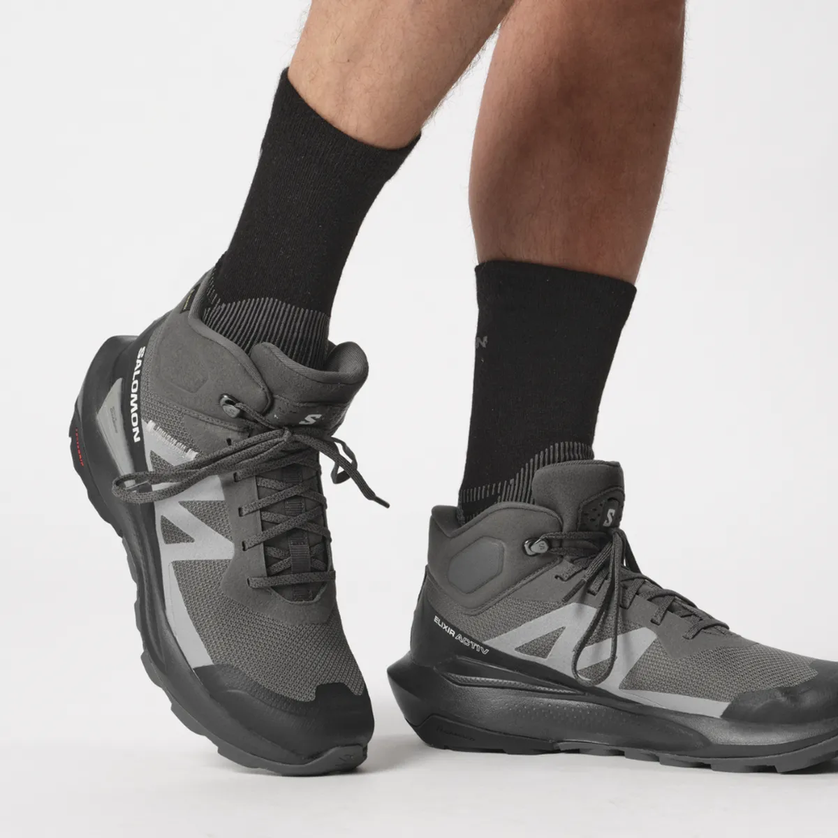 SALOMON - Zapato Hombre Elixir Activ Mid Gore-Tex Gr Salomon