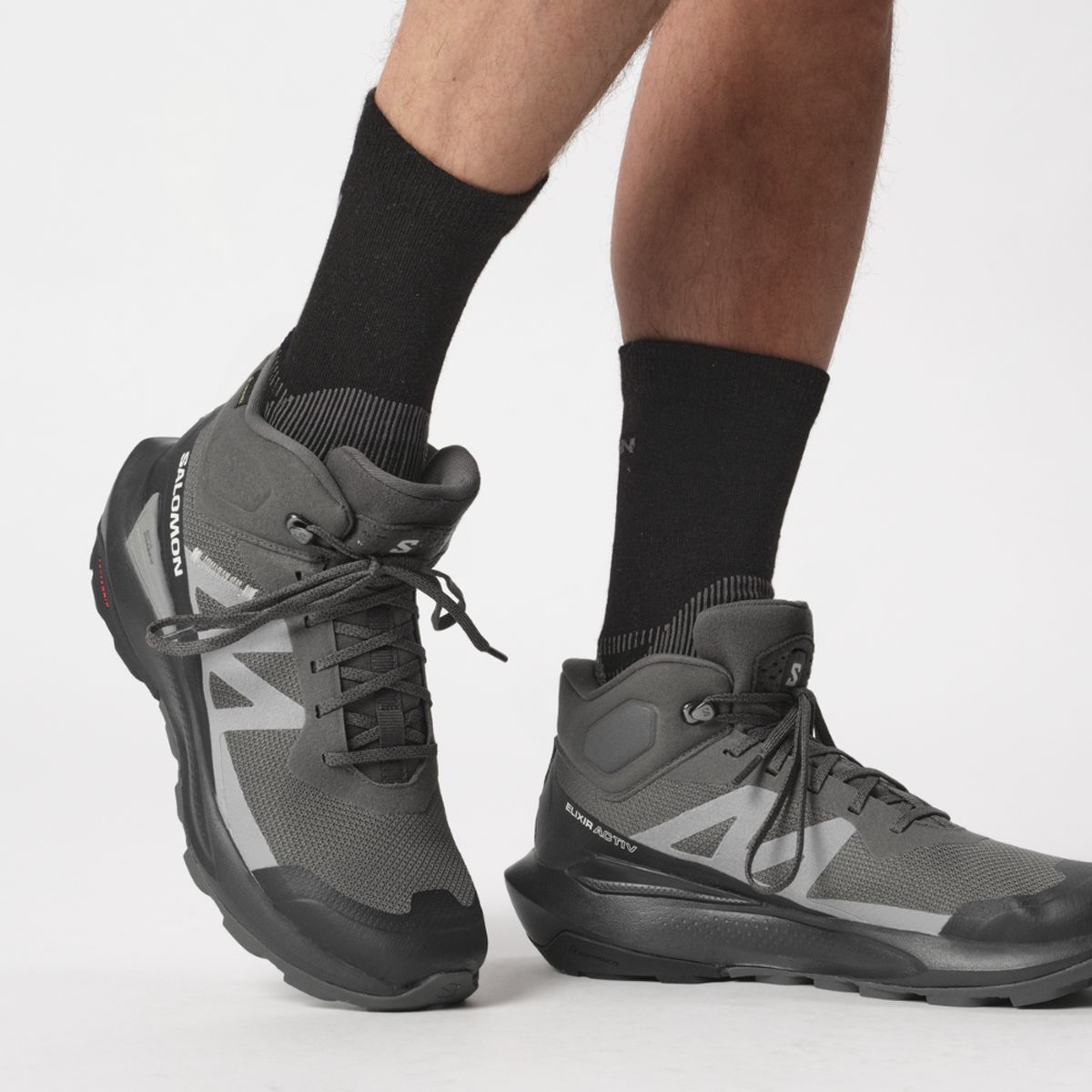 SALOMON - Zapato Hombre Elixir Activ Mid Gore-Tex Gr Salomon