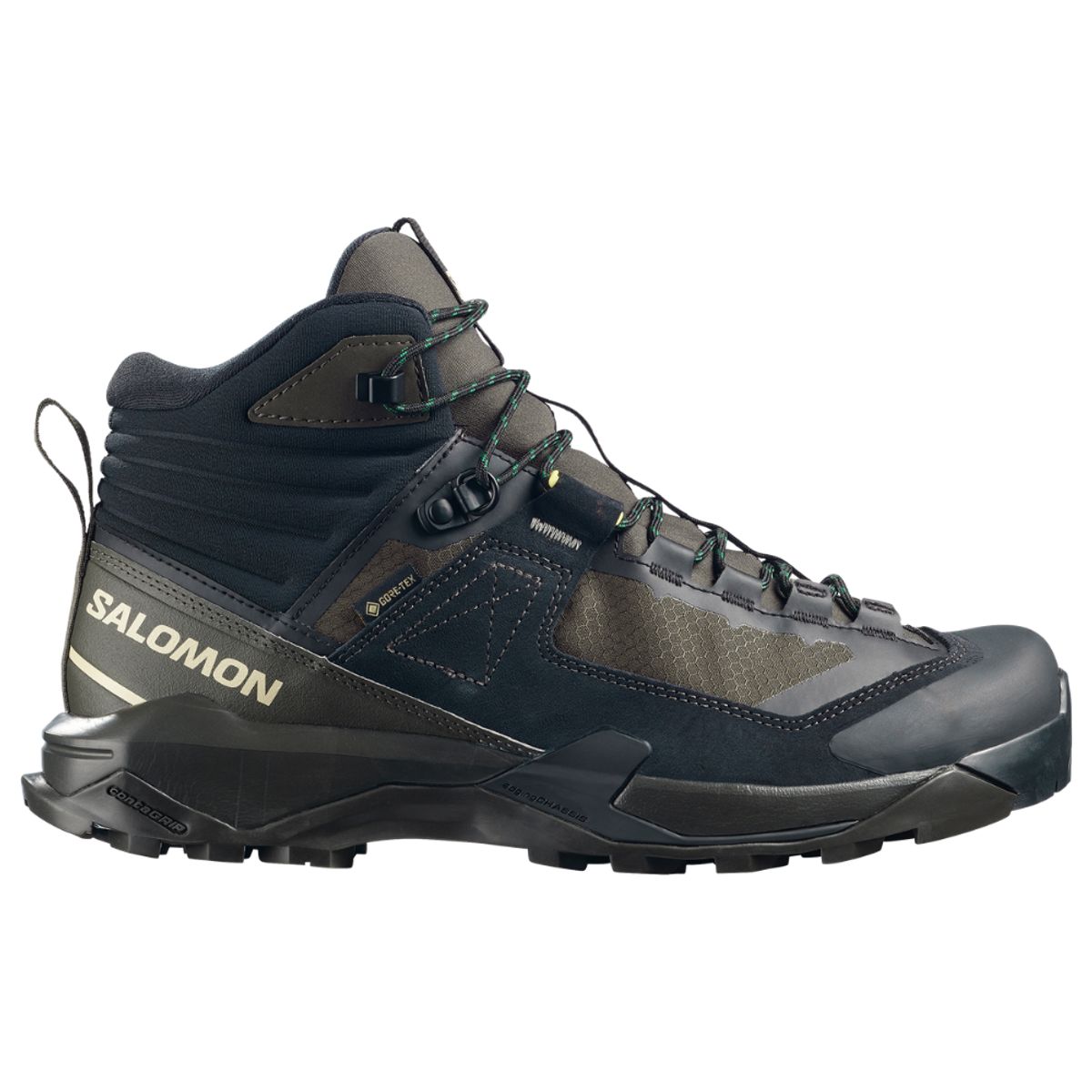 SALOMON - Zapato Hombre X Ultra Alpine Mid Gore-Tex Verde Salomon