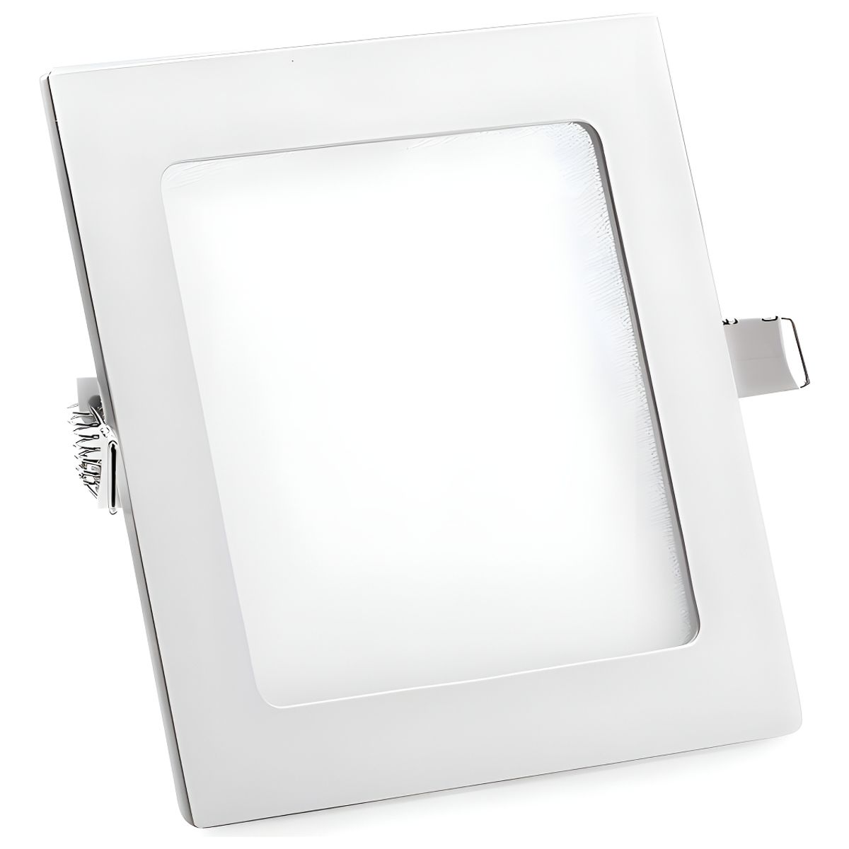 GENERICO - Plafón LED Embutido Blanco Qatar Shop 12W Para Techo Luz Fría 6000K