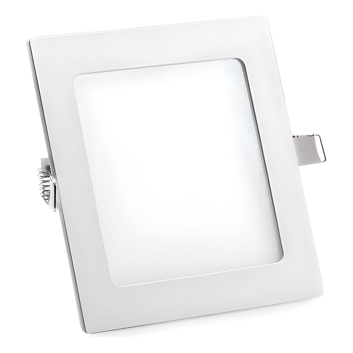 GENERICO - Plafón LED Embutido Blanco Qatar Shop 12W Para Techo Luz Fría 6000K