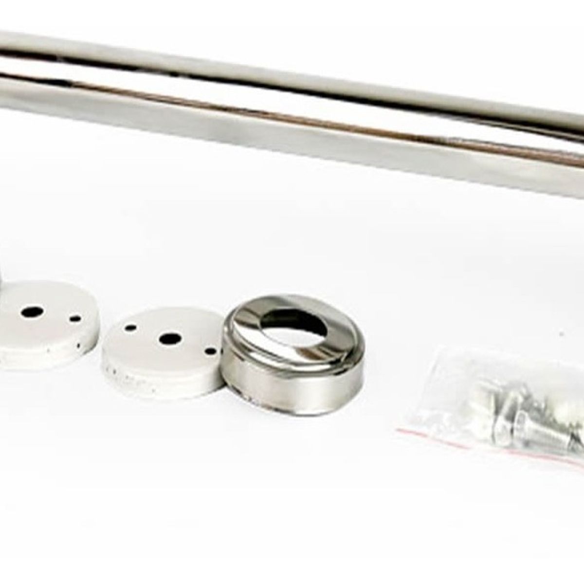 GENERICO - Agarradera Ducha Baño Barral Seguridad Acero Inoxidable 30cm Color Cromado