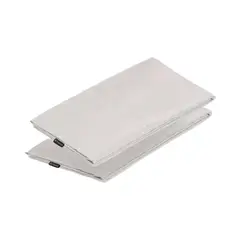 IMPORTCLICK - Pack 2 Fundas Almohadas 50x90 CM Bambú Organico Gris