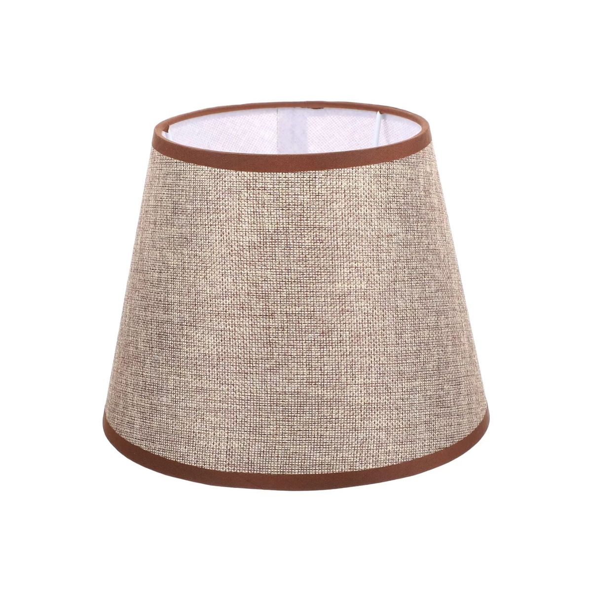 IMPORTCLICK - Pantalla Vestido Lámpara Repuesto Redonda 25x16.5x20 CM E27 Beige