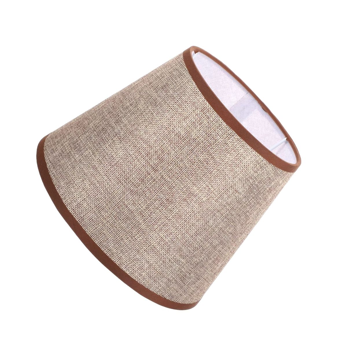 IMPORTCLICK - Pantalla Vestido Lámpara Repuesto Redonda 25x16.5x20 CM E27 Beige