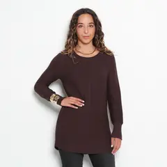 WADOS - SWEATER BASICO MANGA LARGA ESCOTE REDONDO