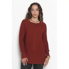 WADOS - SWEATER BASICO MANGA LARGA ESCOTE REDONDO