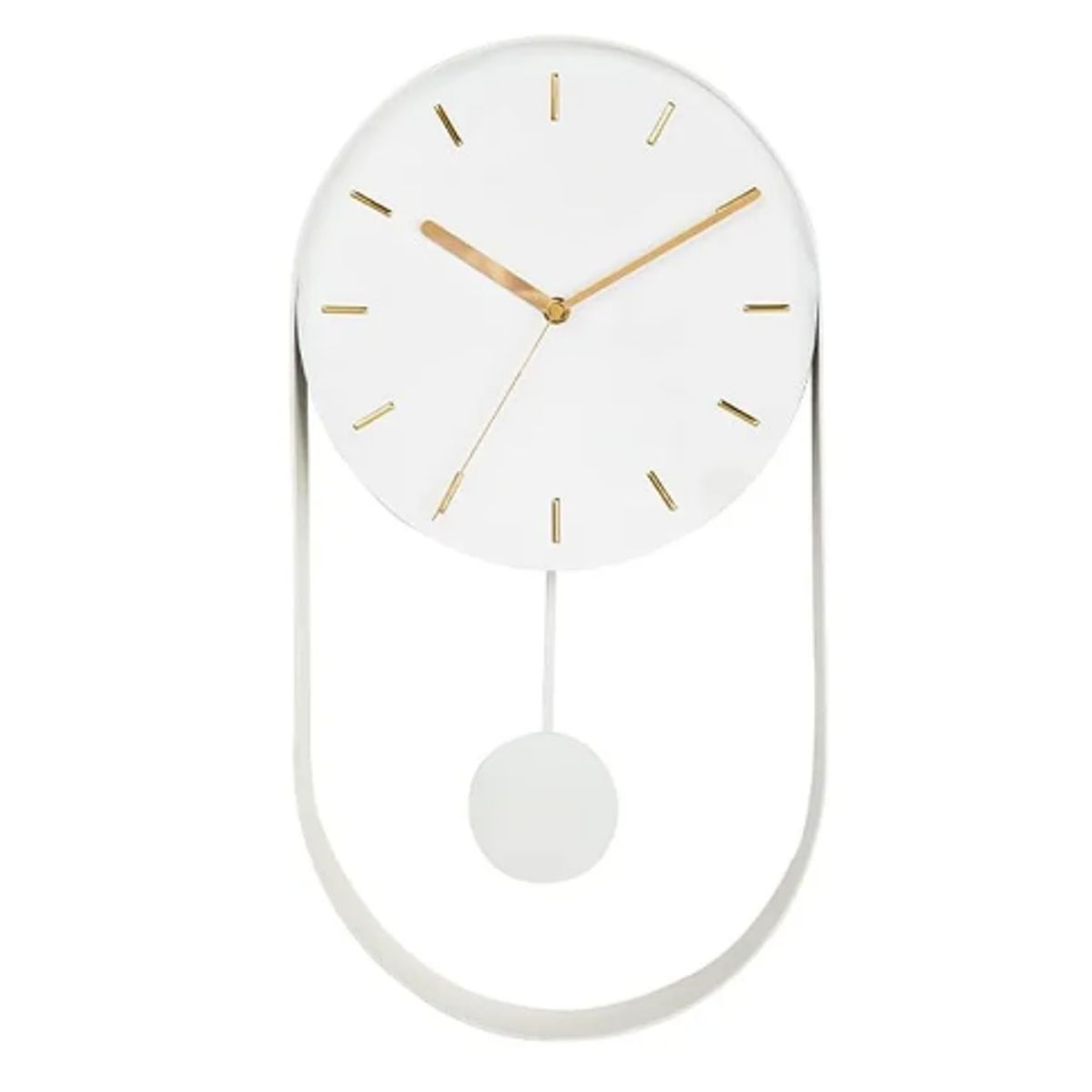 GENERICO - Reloj De Pared De Péndulo Moderno Mural De Péndulo